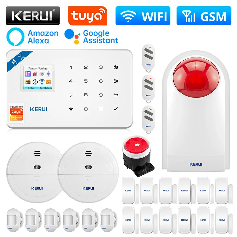 Alarm System for Home WIFI GSM Alarm Support Alexa Tuya Smart Motion Sensor - Image 14