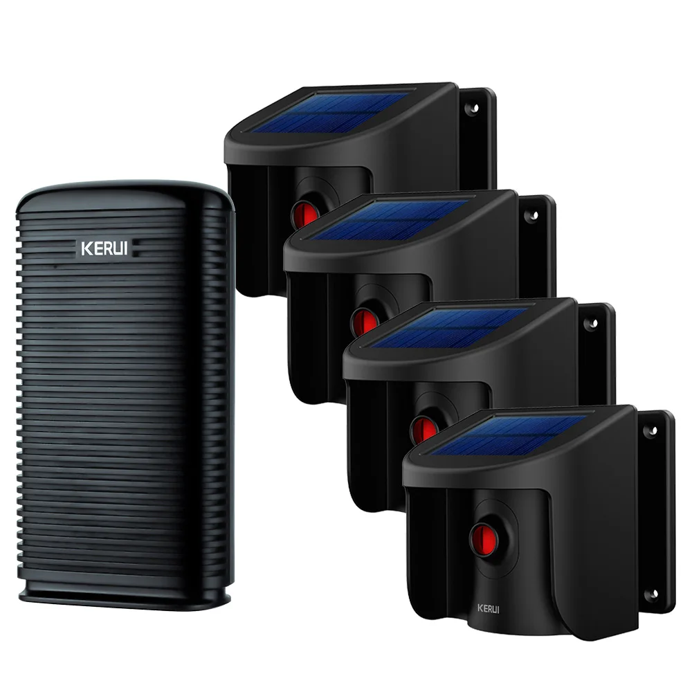 Driveway Alarm System with Solar Powered Motion Sensor Detector - Image 11