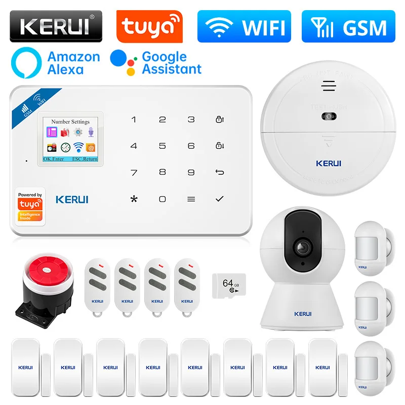 Alarm System for Home WIFI GSM Alarm Support Alexa Tuya Smart Motion Sensor - Image 27