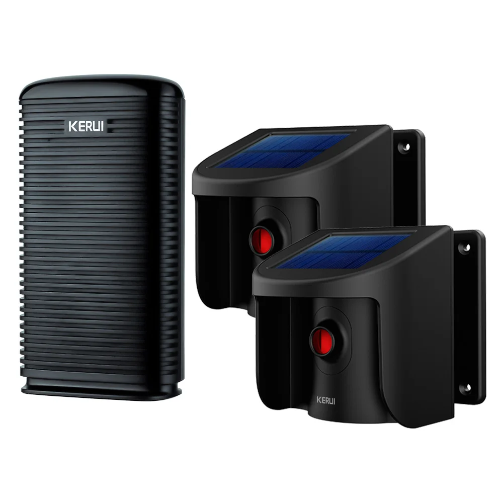 Driveway Alarm System with Solar Powered Motion Sensor Detector - Image 9