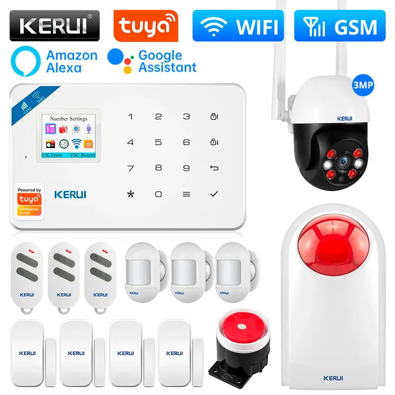 Alarm System for Home WIFI GSM Alarm Support Alexa Tuya Smart Motion Sensor - Image 11