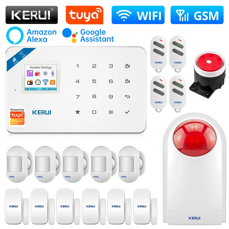 Alarm System for Home WIFI GSM Alarm Support Alexa Tuya Smart Motion Sensor - Image 30