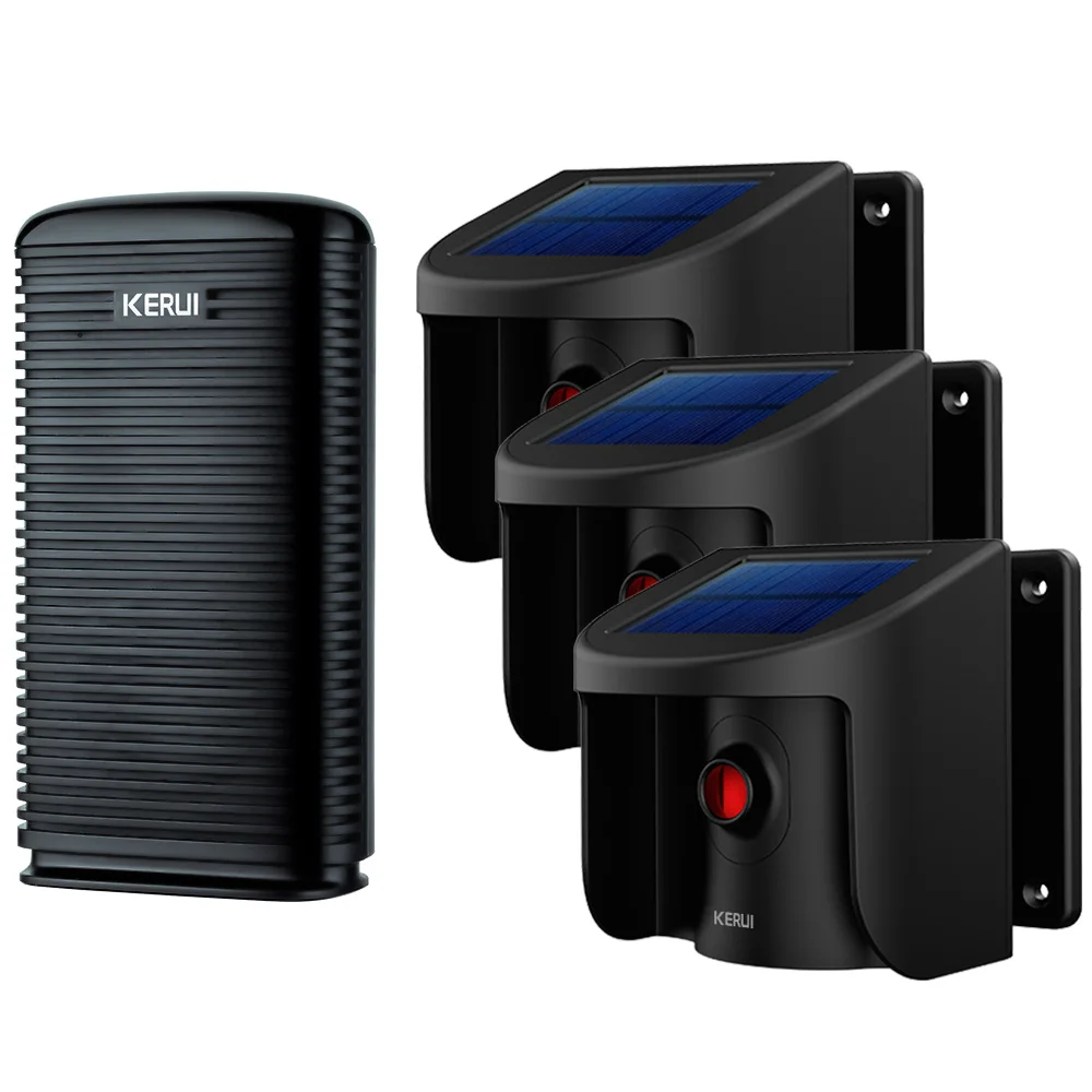 Driveway Alarm System with Solar Powered Motion Sensor Detector - Image 17