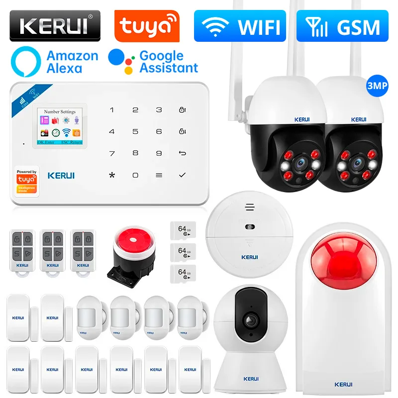 Alarm System for Home WIFI GSM Alarm Support Alexa Tuya Smart Motion Sensor - Image 21