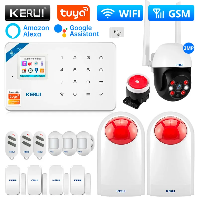 Alarm System for Home WIFI GSM Alarm Support Alexa Tuya Smart Motion Sensor - Image 29